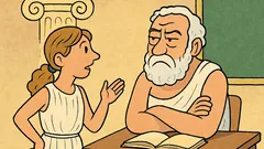 Ανέκδοτο: Μαθήτρια ρωτά καθηγητή για την αιωνιότητα