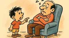 Ανέκδοτο: Λέει το παιδάκι στον πατέρα...