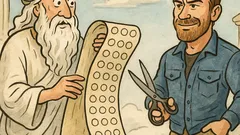 Ανέκδοτο: Ο Θεός έφτιαχνε κόσμο σε 12 μέρες...