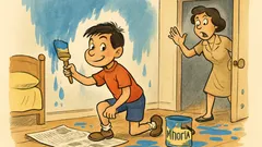 Ανέκδοτο: Η μαμά λέει «βάλε εφημερίδα»…