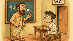 Ανέκδοτο: Ο δάσκαλος εξετάζει τον Τοτό...