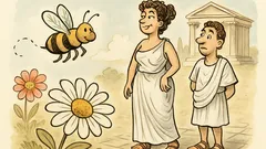 Ανέκδοτο: Τι πετάει από λουλούδι σε λουλούδι;