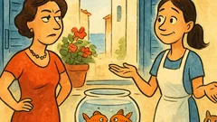 Ανέκδοτο: Σουμέλα, έβαλες φρέσκο νερό στη γυάλα;