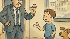 Ανέκδοτο: Ο βουλευτής πιάνει τον γιο του…