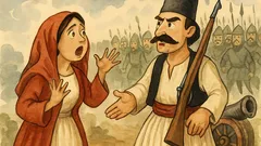 Ανέκδοτο: Άντρα μου, έρχονται οι Τούρκοι!