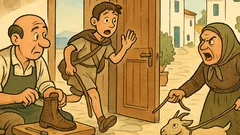 Ανέκδοτο: Ένα βοσκοπούλι πάει στον τσαγκάρη