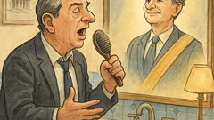 Ανέκδοτο: Τι τραγουδάει ο Καραμανλής στον καθρέφτη;