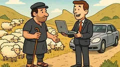 Ανέκδοτο: Σ’ ένα μικρό ορεινό χωριουδάκι...