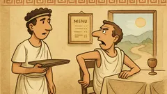 Ανέκδοτο: Σε ένα εστιατόριο…